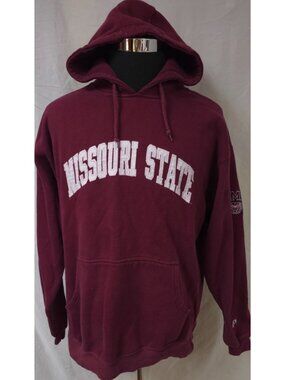 ProPlayer Missouri State University Bears XL Maroon Stitched Pullover Hoodie